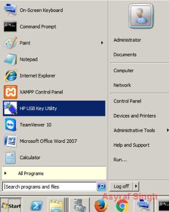 hp usb boot utility download